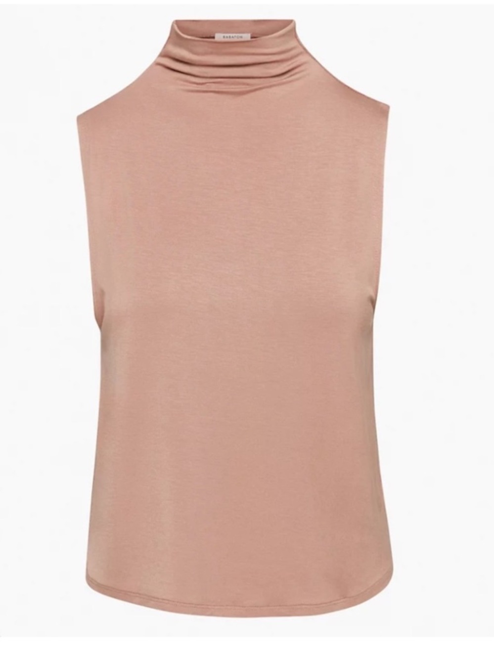 Aritzia BABATON Vince Mock Neck Top Size M